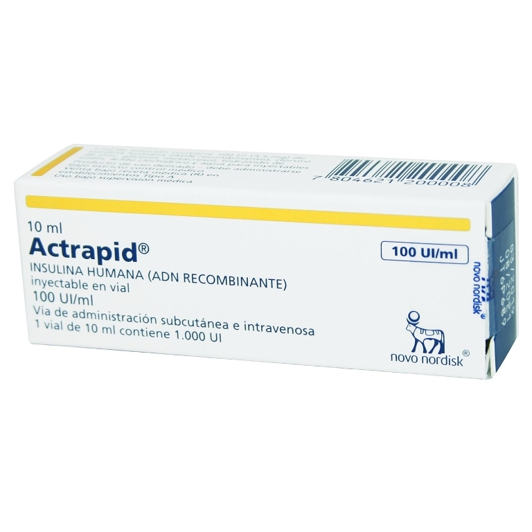 ACTRAPID HM 100UI/ML 10ML X1F-A