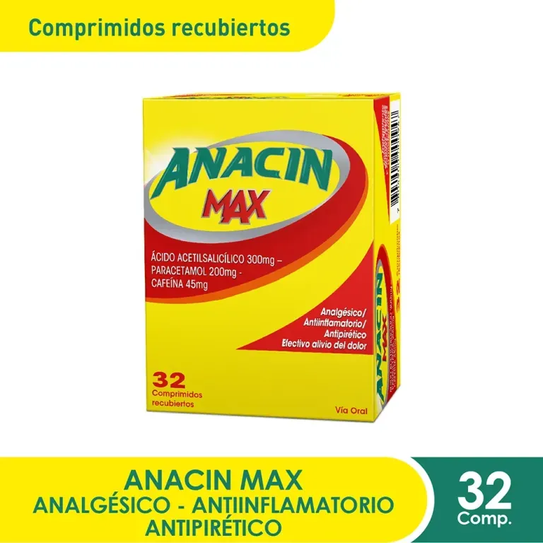 ANACIN MAX X 32 COMPRIMIDOS