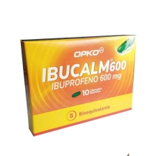 IBUCALM CAP BLANDAS 600 MG X 10 