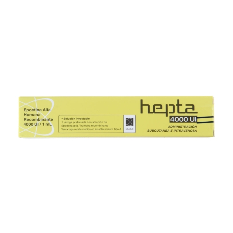 HEPTA ALFA 4000 UI SOLUCION INYECTABLE
