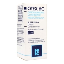 OTEX HC SOLUCION OFTALMICA X 5 ML