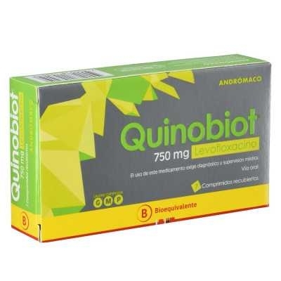 QUINOBIOTI 750 MG X 10 COMPRIMIDOS