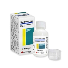 CLARITROMICINA 250mg/5ml S.O.X60ML