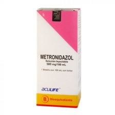 METRONIDAZOL 500MG/100ML X 1 FRASCO