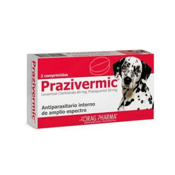 PRAZIVERMIC X 2 COMPRIMIDOS