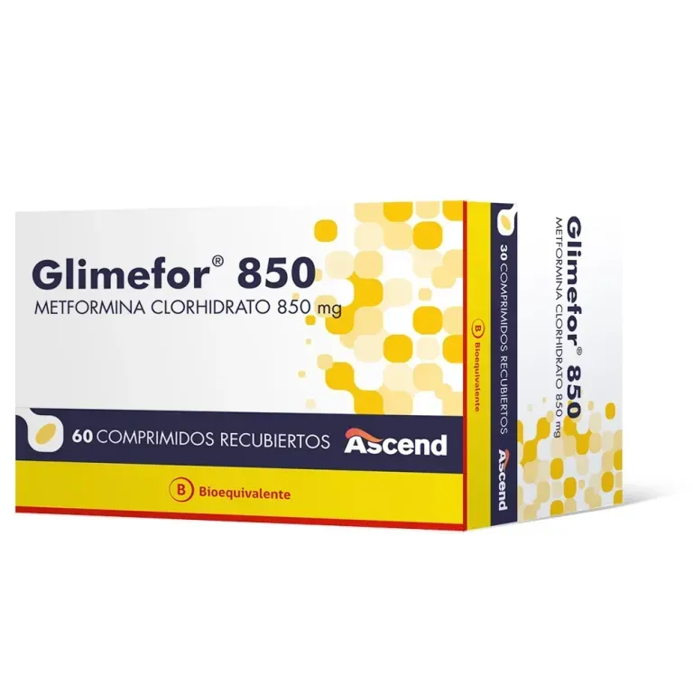 GLIMEFOR 850 MG X COMP