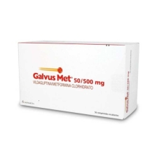 GALVUS MET 50/500mg X56COM