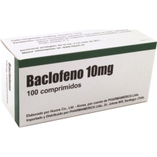 BACLOFENO  10mg X100COM.