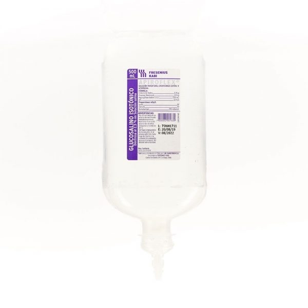 GLUCOSALINO ISOTONICO DEXTROSA 2.5% X500 ML