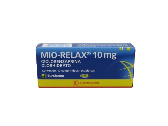 MIO RELAX  10mg X10COM.REC.