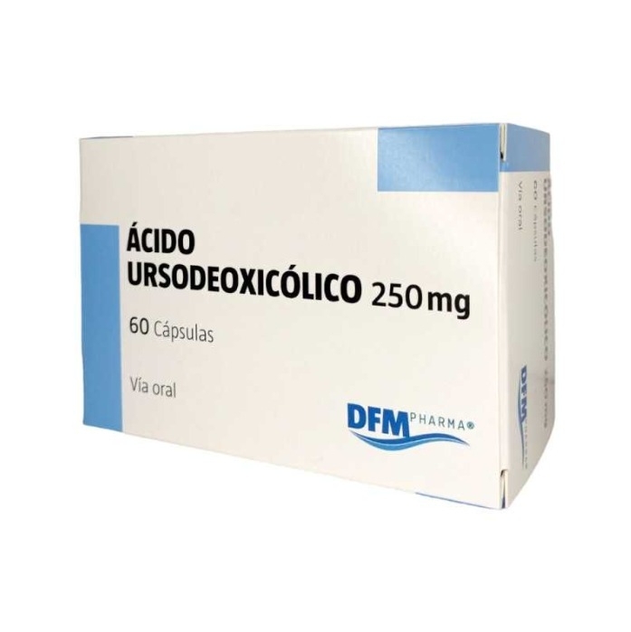 ACIDO URSODEOXICOLICO 250MG X 60 CAP