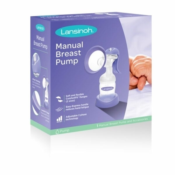EXTRACTOR DE LECHE MANUAL CON MAMADERA