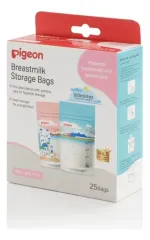 PIGEON BOLSAS  PARA LECHE MATERNA X 25 UNIDADES