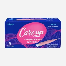 CARE UP TAMPON CON APLICADOR SUPER X8