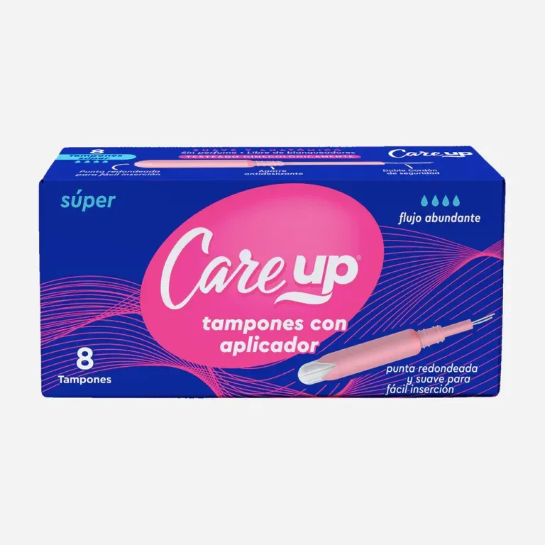 CARE UP TAMPON CON APLICADOR SUPER X8