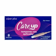 CARE UP TAMPON CON APLICADOR SUPER PLUS X8