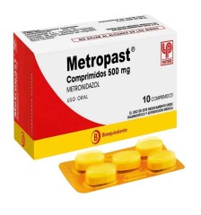 METROPAST 500mg X10COM.