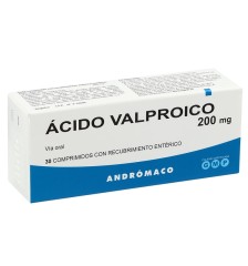ACIDO VALPROICO 250mg X20COM.