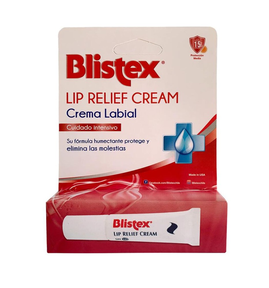 BLISTEX LIP RELIEF CREMA LABIAL X 6G