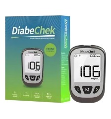 GLUCOMETRO DIABECHEK + 25 TIRAS DE GLICEMIA
