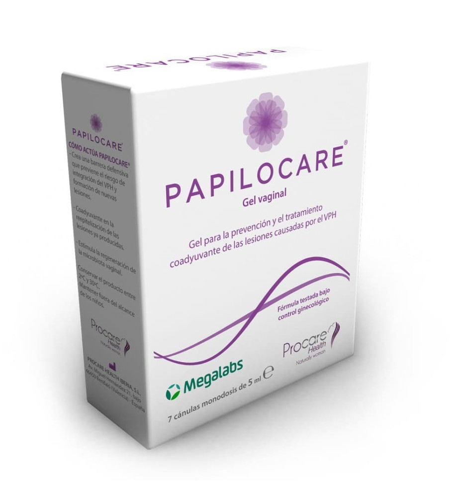 PAPILOCARE GEL VAG X 7 CANULAS