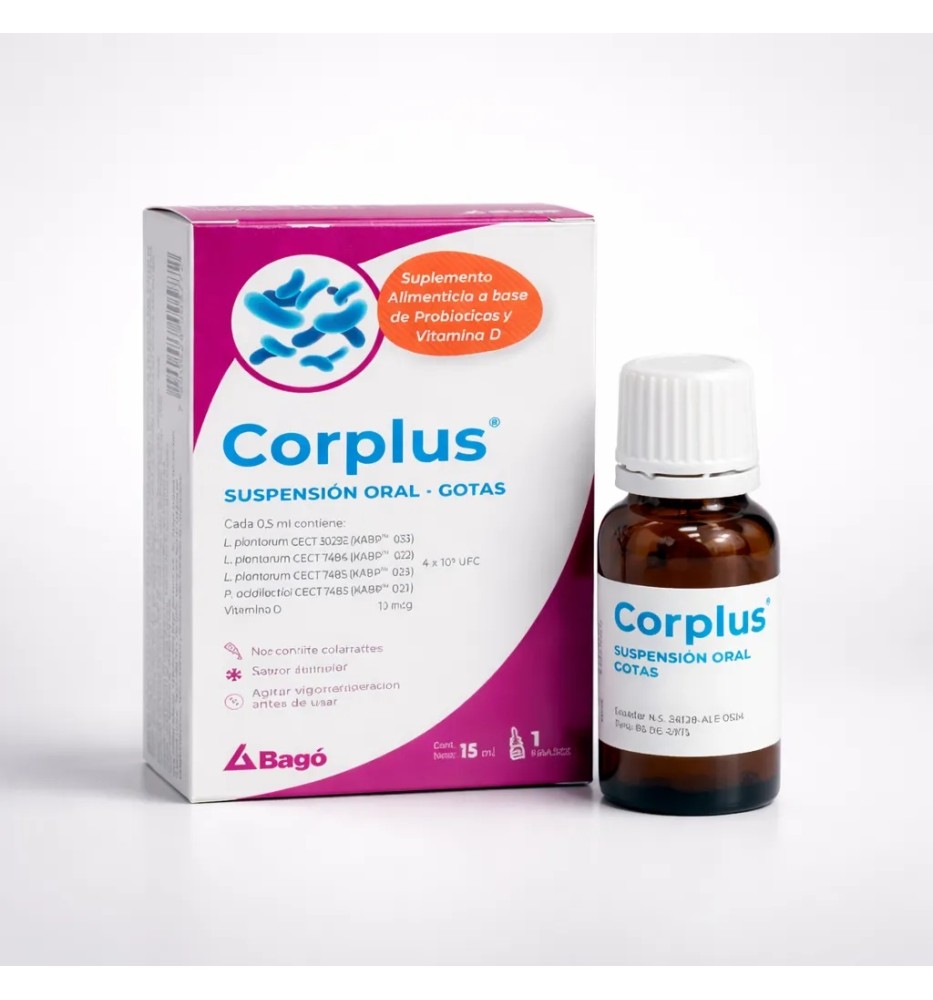 CORPLUS SUSPENSION ORAL GOTAS X 15 ML