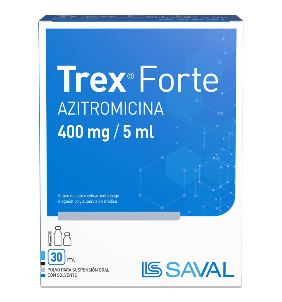 CENABAST TREX FORTE 400MG/5mlSOLUCION ORAL X30ML