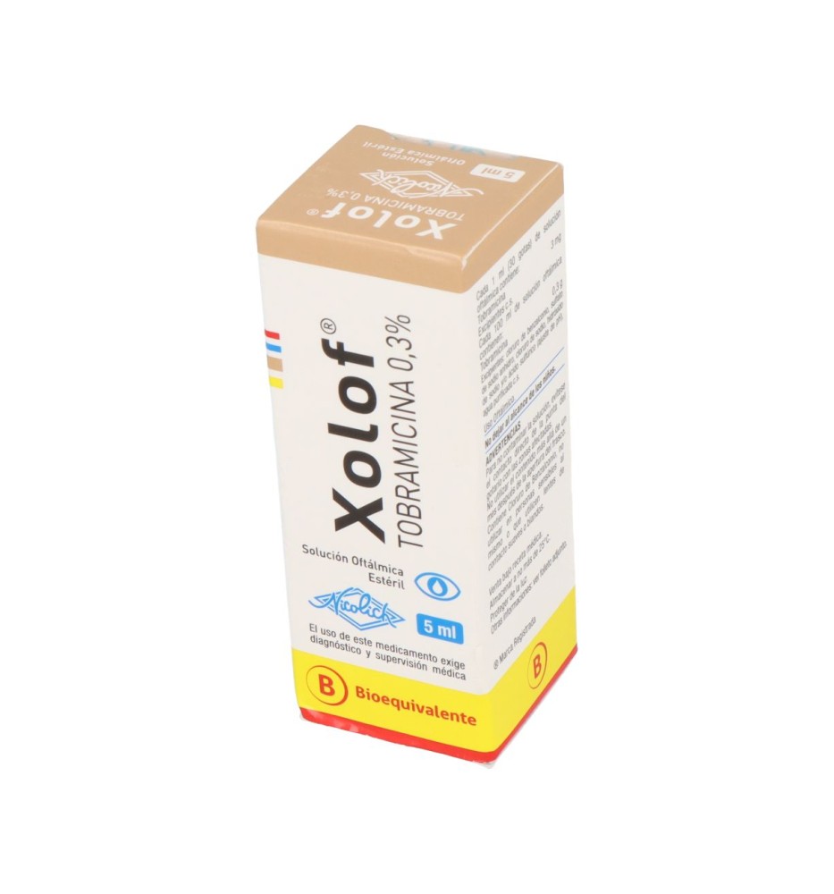 CENABAST XOLOF 0.3% SOLUCION OFTALMICA X 5ML