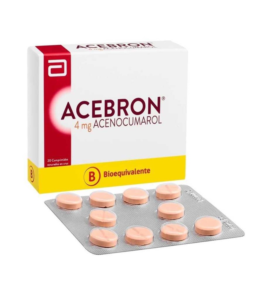CENABAST ACEBRON 4MG X 20 COMPRIMIDOS