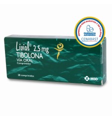 CENABAST LIVIAL 2,5 MG X 28 COMPRIMIDOS