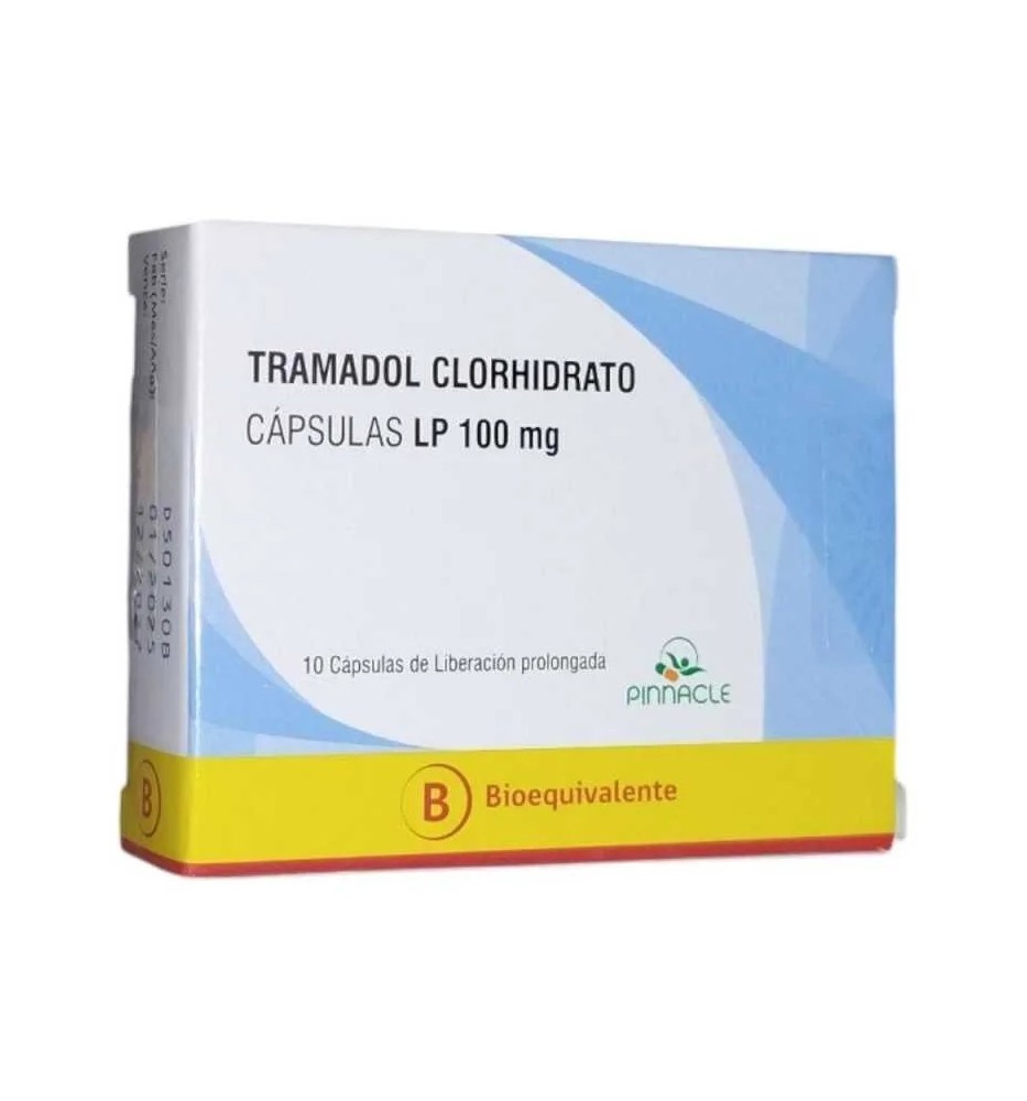 CENABAST TRAMADOL 100 MG X 10 CAPSULAS LIBERACIÓN PROLONGADA