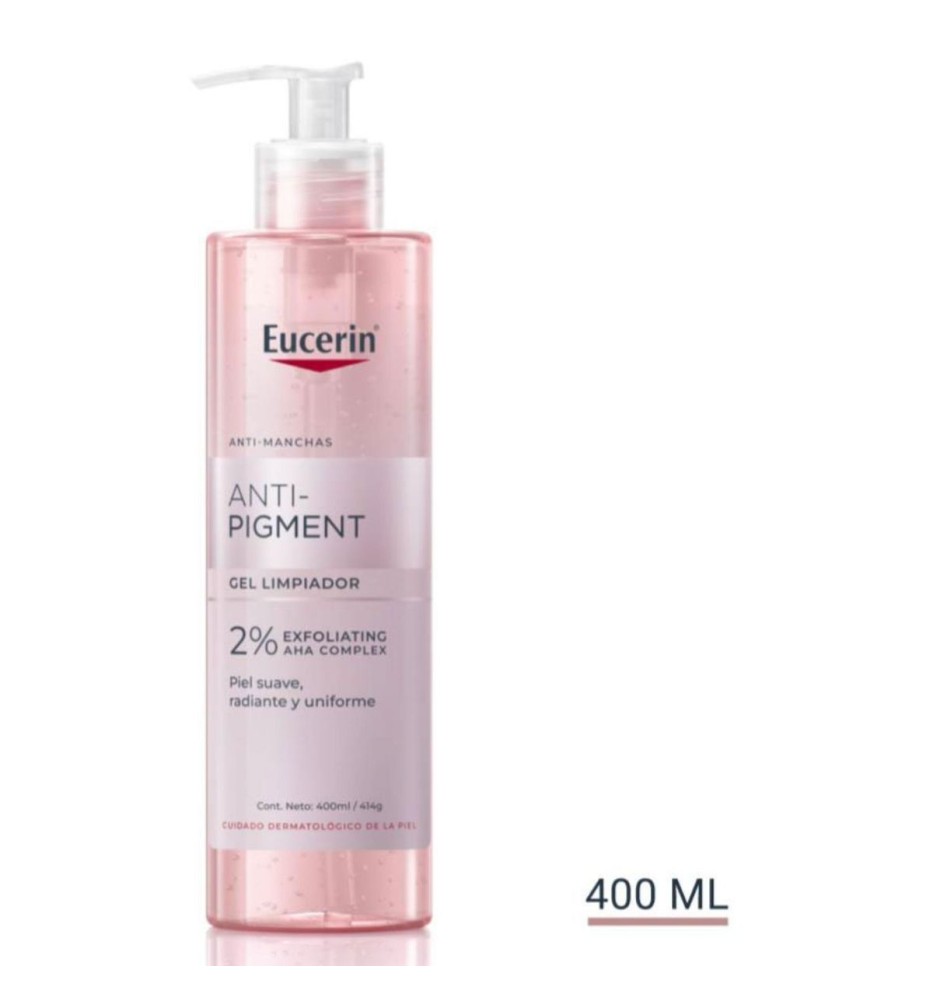 EUCERIN ANTI-PIGMENT GEL LIMPIADOR X 400ML