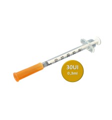 NIPRO JERINGA PARA INSULINA 30 UI X 1 UNIDAD