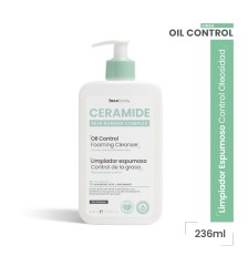 CERAMIDE GEL LIMPIADOR ESPUMOSO OIL CONTROL X 400ML