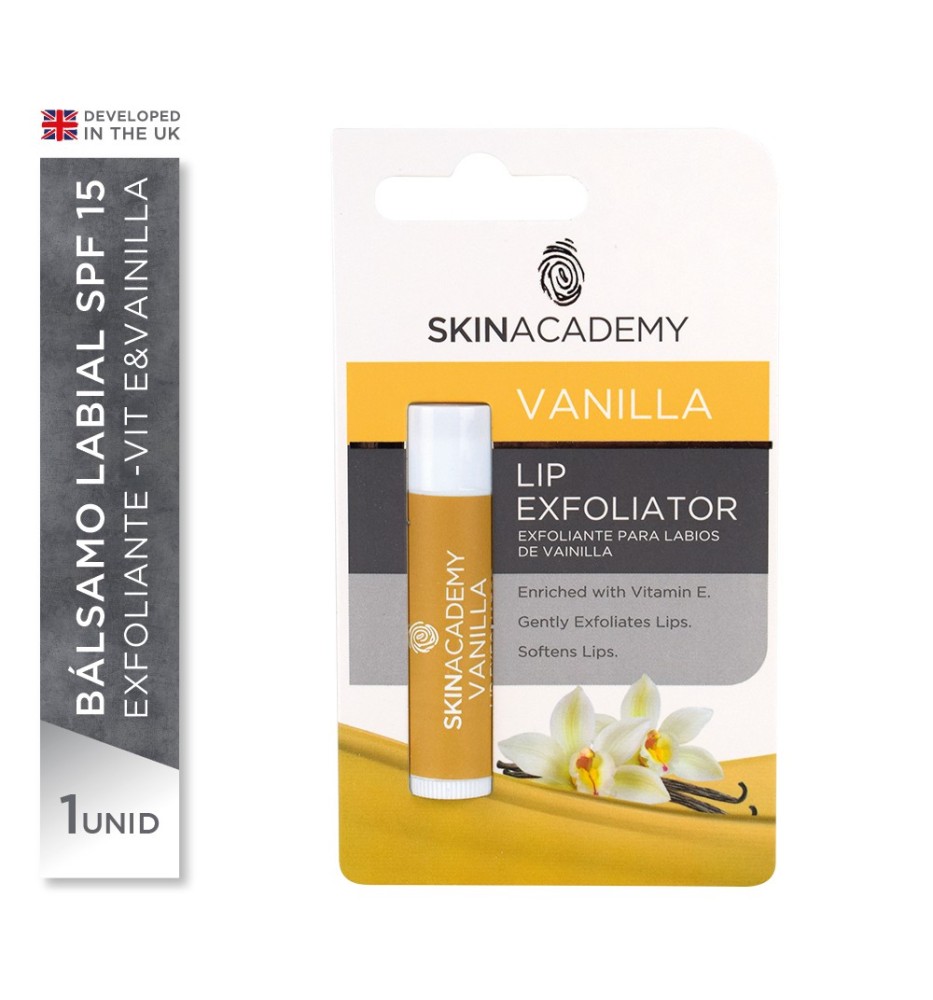SKINACADEMY EXOLIANTE LABIOS VAINILLA X 4 Gramos