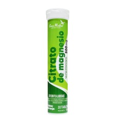 CITRATO DE MAGNESIO 500mg TABLETAS EFERVESCENTES X 20