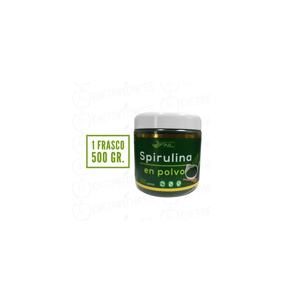 FNL SPIRULINA POLVO X 500 GRAMOS