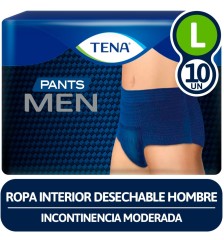 TENA PANTS MEN TALLA G X 10 UNI
