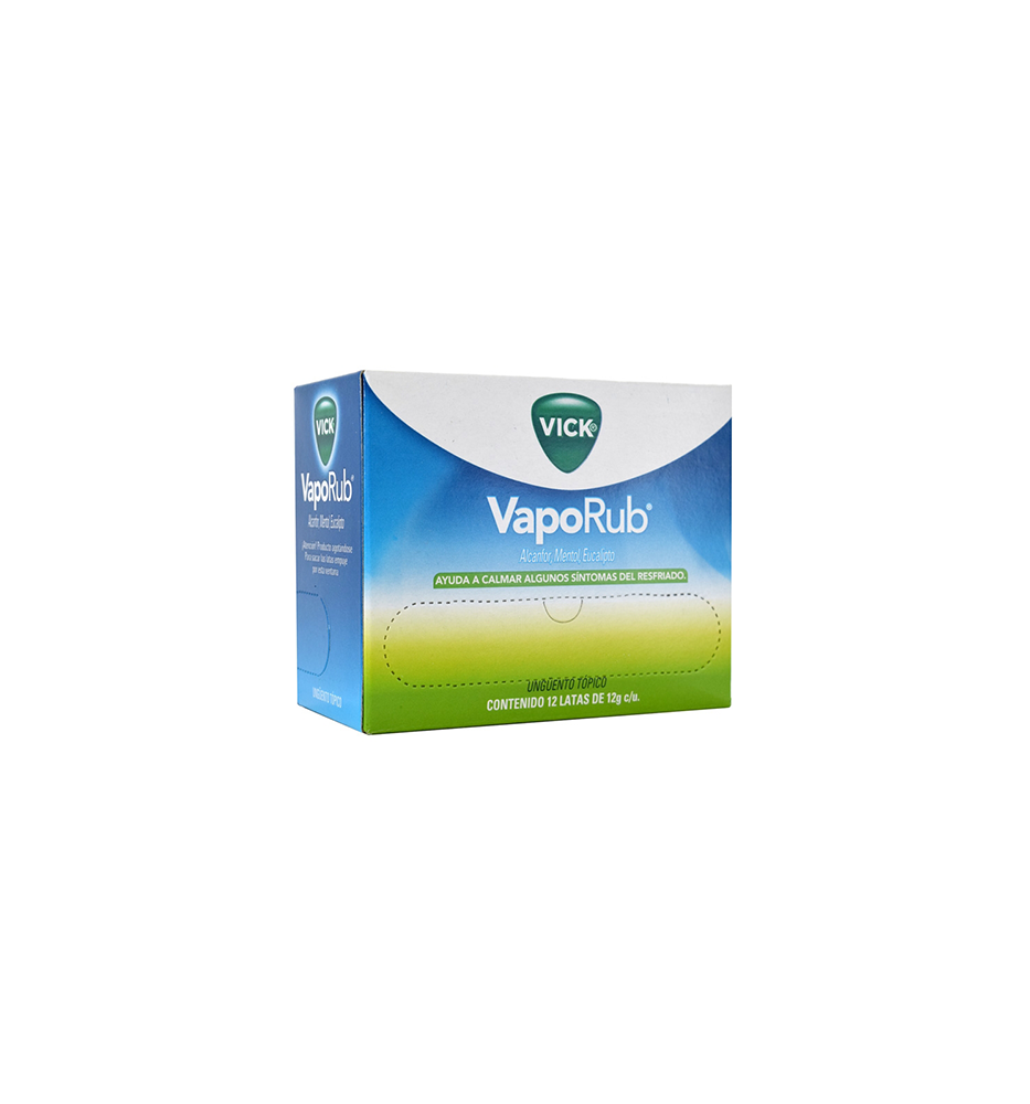 VAPORUB UNGUENTO X 12G X 12 LATAS