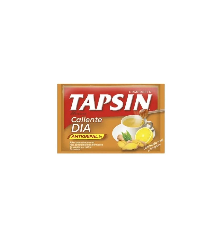 TAPSIN DIA COMPUESTO LIMÓN, MIEL Y JENGIBRE X 30 SOBRES