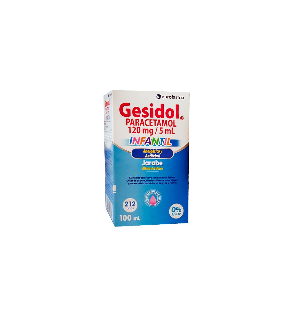 GESIDOL JARABE 120MG/5ml X 100ML