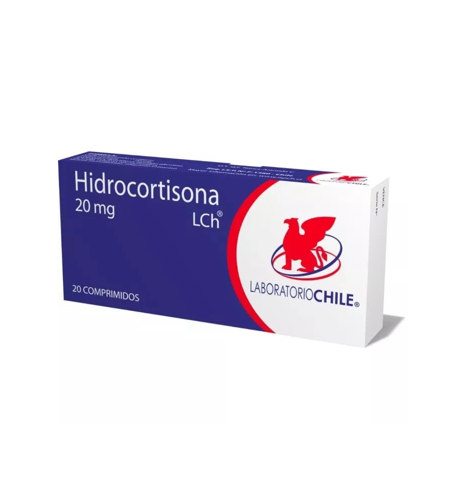 HIDROCORTISONA 20 MG X 20 COMPRIMIDOS