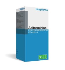 AZITROMICINA 200MG/5ml SUSPENSION ORAL X15ML