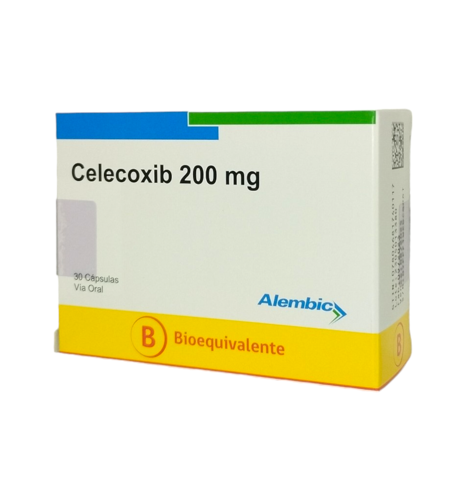CELECOXIB 200 MG X10 CAPSULAS ALEMBIC