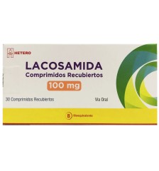 LACOSAMIDA 100 MG X 30 COMPRIMIDOS RECUBIERTOS