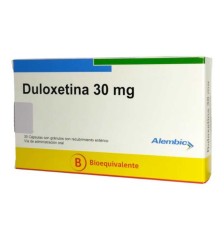 DULOXETINA 30MG X 30 CAPSULAS