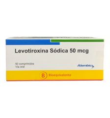 LEVOTIROXINA (B) 50 MCG X 50 COMPRIMIDOS
