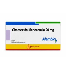 OLMESARTAN 20 MG X 30 COMPRIMIDOS
