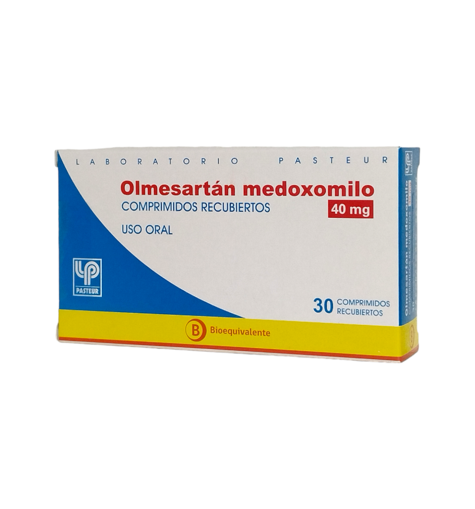 OLMESARTAN 40 MG X 30 COMPRIMIDOS RECUBIERTOS