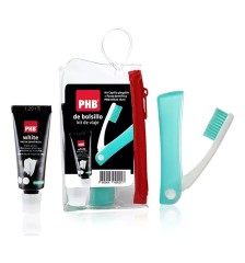 PHB CEPILLO VIAJERO (1 CEPILLO PLEGABLE + 1 PASTA DENTAL + 1 ENJUAGUE 15ML + 1 INTERDENTAL)